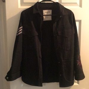 Black Jean Jacket